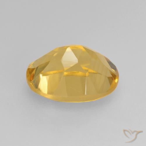 Citrino Arancio dorato naturale da 1.91 ct, Ovale, VVS-VS