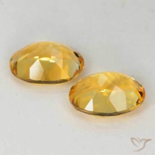 Gemme di Citrino Dorato medio naturale da 3.55 ct, Ovale, VS