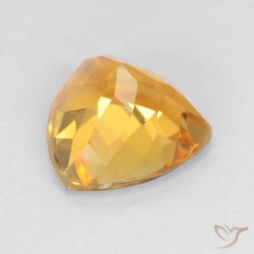 Citrino Dorato medio naturale da 2.48 ct, Taglio trillion, VS