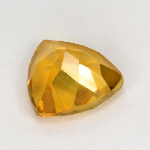 Citrino Dorato scuro naturale da 1.01 ct, Taglio trillion, VS