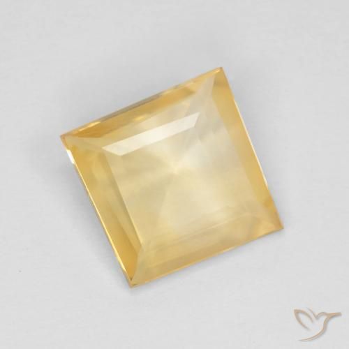 Citrino Oro naturale da 1.17 ct, Quadrato, VS