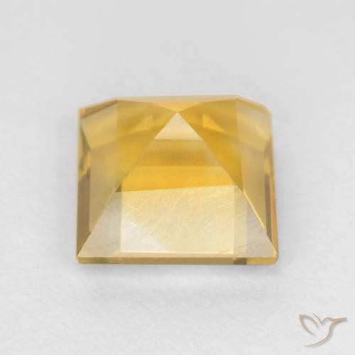 Citrino Oro naturale da 1.42 ct, Quadrato, VS