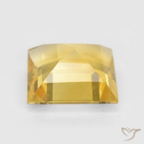 Citrino Oro naturale da 1.36 ct, Quadrato, VS