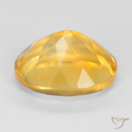 Citrino Arancio dorato naturale da 3.65 ct, Ovale, VS