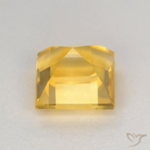 Citrino Oro medio naturale da 2.01 ct, Quadrato, VS