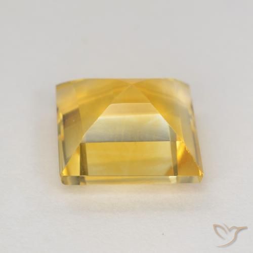 Citrino Oro naturale da 3.10 ct, Quadrato, VS