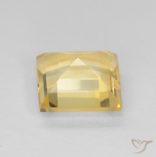 Citrino Dorato naturale da 2.01 ct, Quadrato, VS