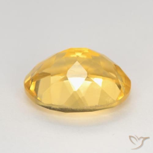 Citrino Dorato medio naturale da 3.32 ct, Ovale, VVS-VS