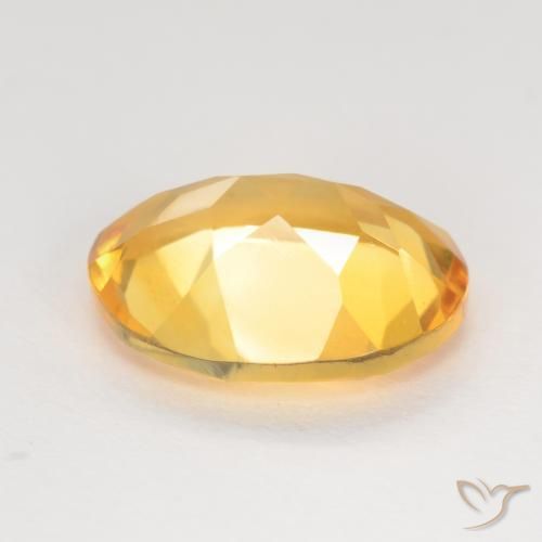 Citrino Oro profondo naturale da 3.04 ct, Ovale, VVS-VS
