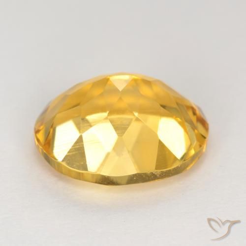 Citrino Oro medio naturale da 3.28 ct, Ovale, VS