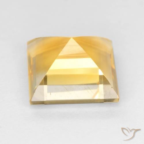 Citrino Oro naturale da 3.03 ct, Quadrato, VS