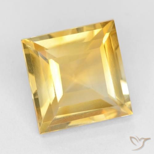 Citrino Oro naturale da 2.21 ct, Quadrato, VS