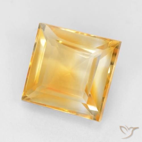 Citrino Oro naturale da 2.10 ct, Quadrato, VS