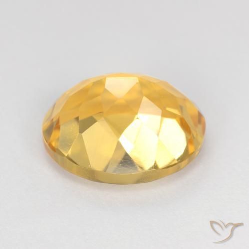 Citrino Oro medio naturale da 3.71 ct, Ovale, VS