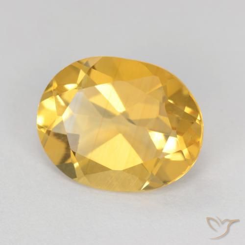 Citrino Oro brillante naturale da 2.50 ct, Ovale, VS