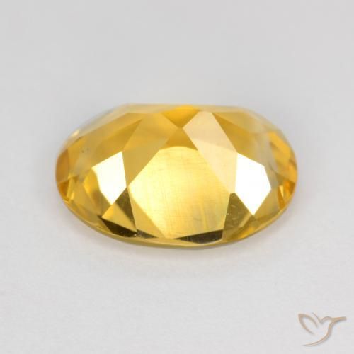 Citrino Oro brillante naturale da 2.50 ct, Ovale, VS