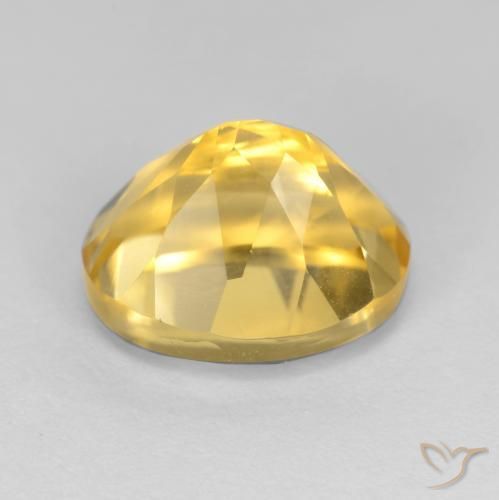Citrino Dorato medio naturale da 4.09 ct, Ovale, VS