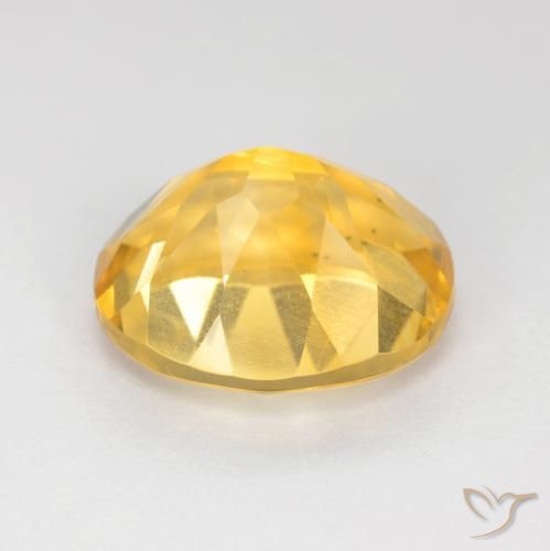 Citrino Oro medio naturale da 3.70 ct, Ovale, VS