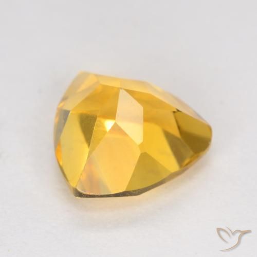 Citrino Oro brillante naturale da 1.21 ct, Taglio trillion, VS