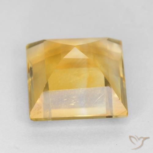 Citrino Oro brillante naturale da 3.43 ct, Quadrato, VS