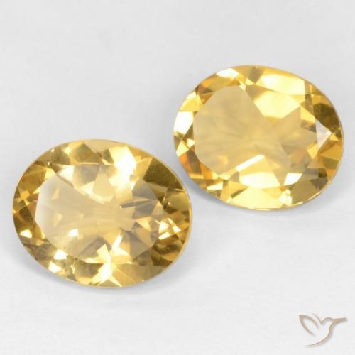 Gemme di Citrino Oro medio naturale da 6.05 ct, Ovale, VS
