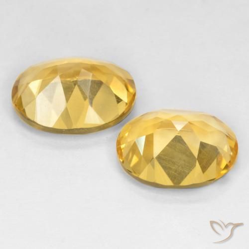 Gemme di Citrino Oro medio naturale da 6.05 ct, Ovale, VS