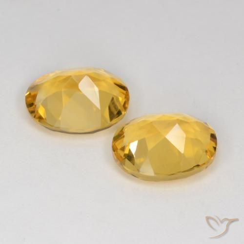 Gemme di Citrino Dorato naturale da 6.11 ct, Ovale, VS