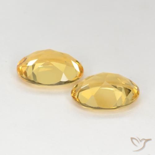 Gemme di Citrino Dorato medio naturale da 5.19 ct, Ovale, VS