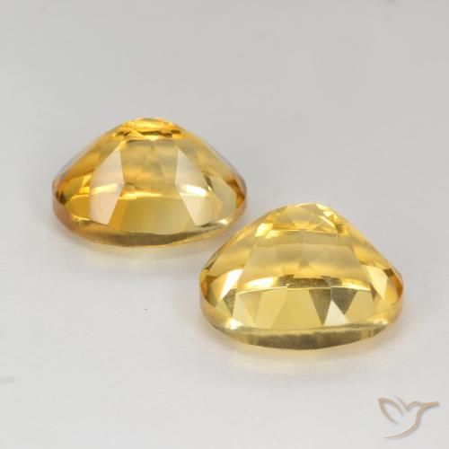 Gemme di Citrino Dorato medio naturale da 7.87 ct, Ovale, VS