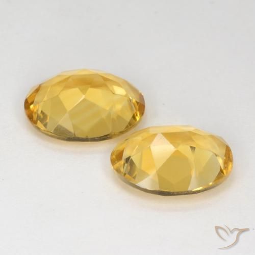 Gemme di Citrino Dorato medio naturale da 5.70 ct, Ovale, VS