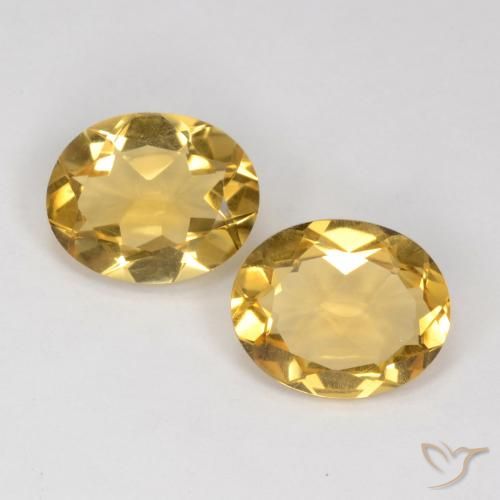 5.41ctw Naturale Arancio dorato Citrino, Ovale, VS