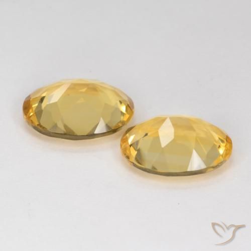 Gemme di Citrino Arancio dorato naturale da 5.41 ct, Ovale, VS