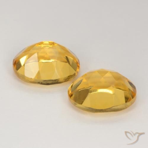 Gemme di Citrino Arancio dorato naturale da 7.48 ct, Ovale, VS