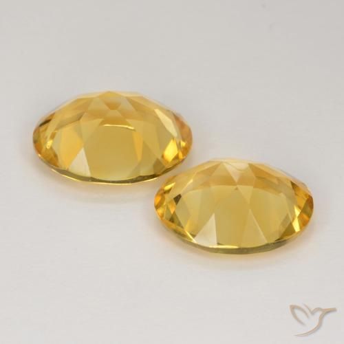 Gemme di Citrino Dorato medio naturale da 5.71 ct, Ovale, VS