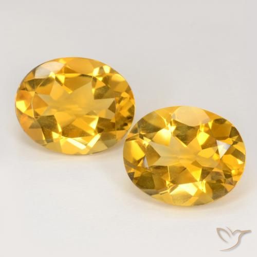 6.69ctw Naturale Dorato scuro Citrino, Ovale, VS