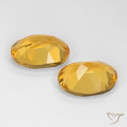 Gemme di Citrino Dorato naturale da 6.10 ct, Ovale, VS