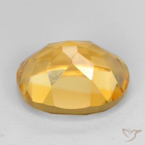Citrino Oro brillante naturale da 3.85 ct, Ovale, VS