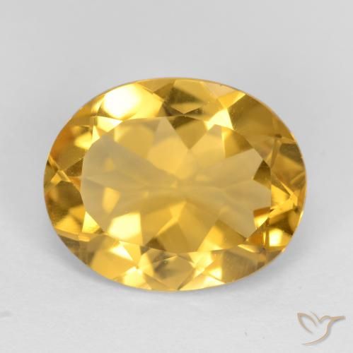2.79ct Naturale Oro profondo Citrino, Ovale, VVS-VS