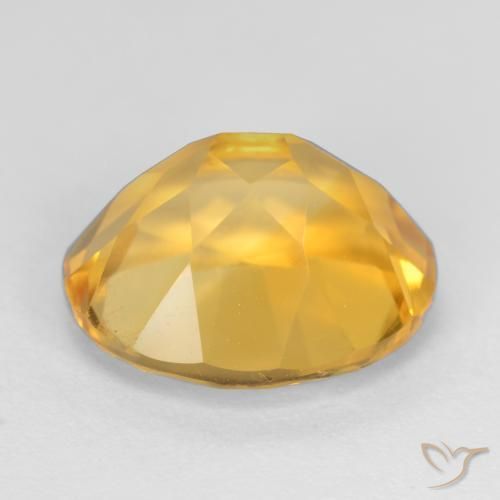 Citrino Oro brillante naturale da 3.40 ct, Ovale, VVS-VS