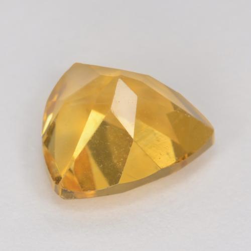 Citrino Arancio dorato naturale da 1.07 ct, Taglio trillion, VS