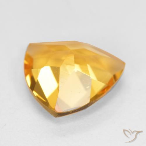 Citrino Oro brillante naturale da 1.01 ct, Taglio trillion, VS