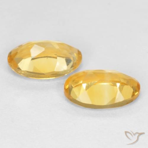 Gemme di Citrino Oro medio naturale da 0.79 ct, Ovale, VS
