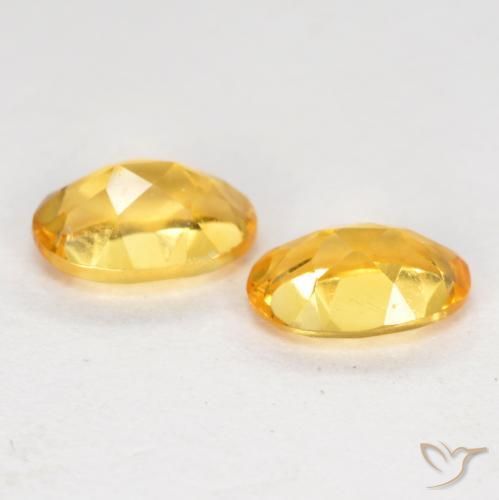Gemme di Citrino Dorato scuro naturale da 0.78 ct, Ovale, VS