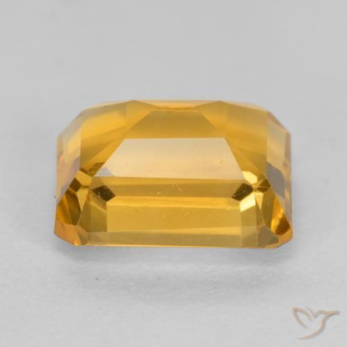Citrino Arancio-Oro naturale da 1.63 ct, Ottagonale / Taglio smeraldo, VS