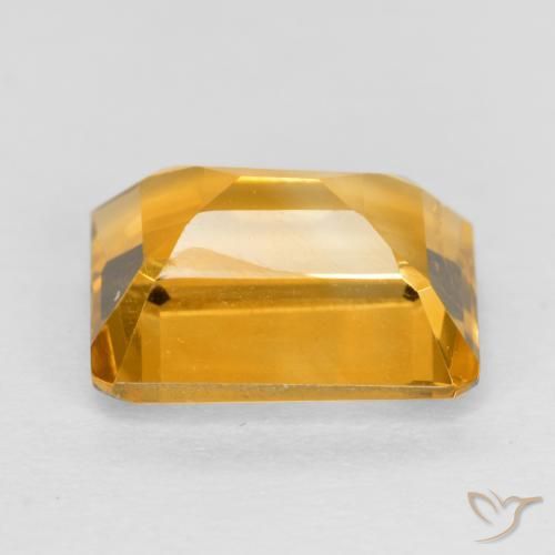 Citrino Arancio-Oro naturale da 1.67 ct, Ottagonale / Taglio smeraldo, VS