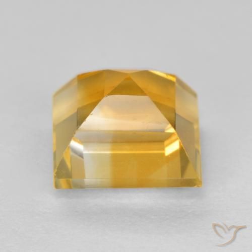 Citrino Arancio Dorato Profondo naturale da 1.98 ct, Quadrato, VS