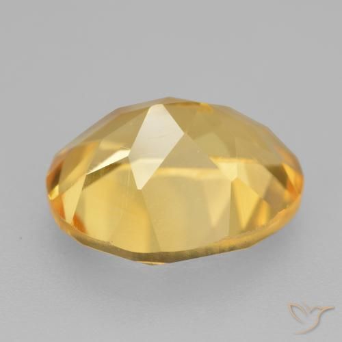 Citrino Oro naturale da 4.37 ct, Ovale, VVS