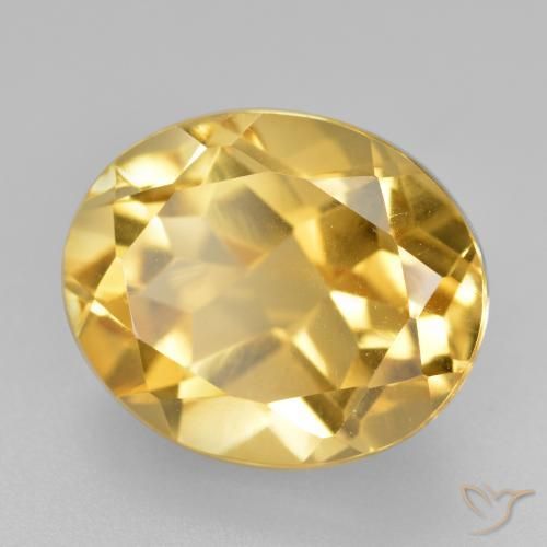Citrino Arancio dorato naturale da 5.01 ct, Ovale, VVS-VS