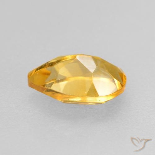 Citrino Top Oro naturale da 0.79 ct, Forma a pera, VS