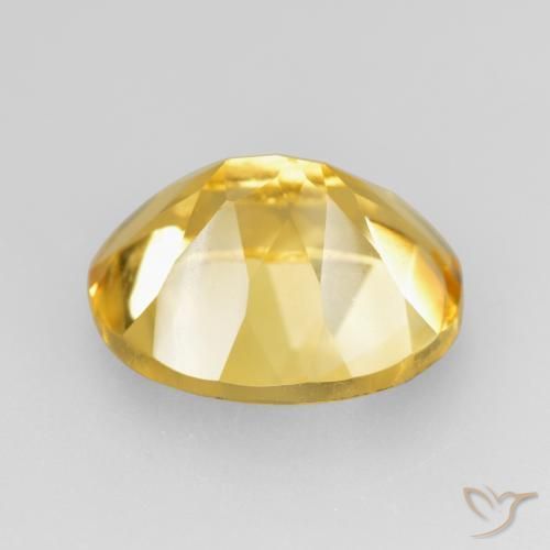 Citrino Dorato medio naturale da 4.85 ct, Ovale, VVS-VS